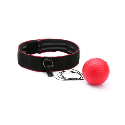 Reflexboll för boxning och thaiboxning - Röd